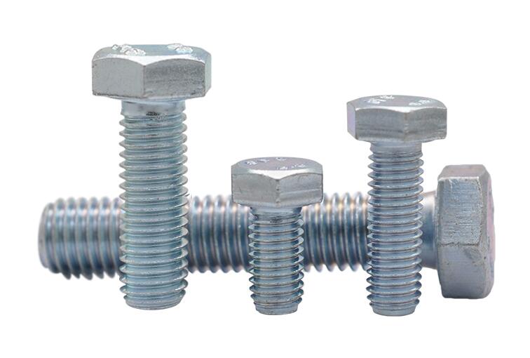 Bu lông hexagon ngoài mạ kẽm cấp bền 4.8